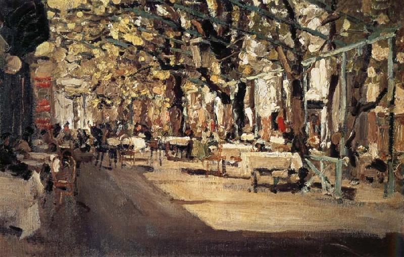 Konstantin Korovin The Cafe of Yalta